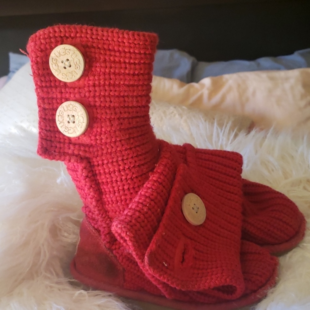 Ugg Red Cardy Boots